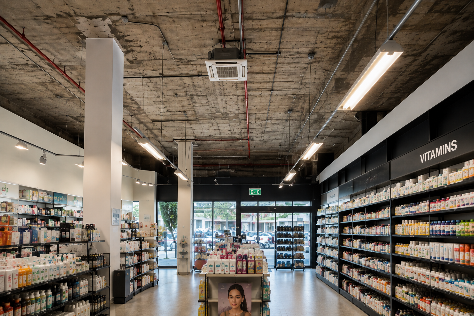 Before Acoustic Retail Environment